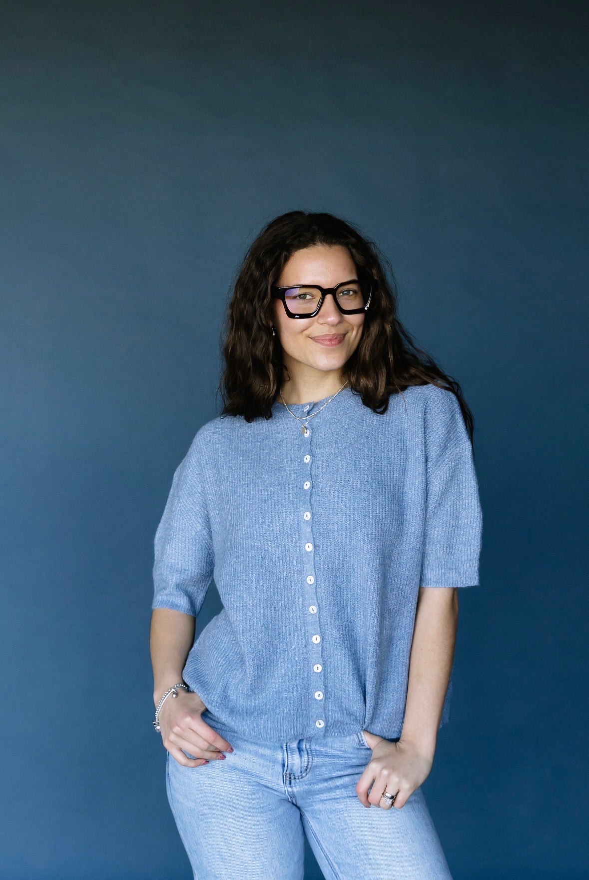Pearly Water Cardigan