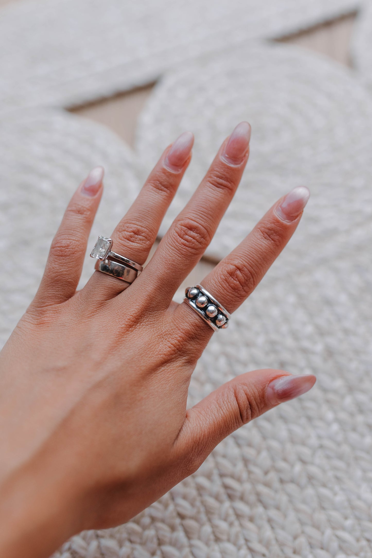 The Sterling Dot Ring