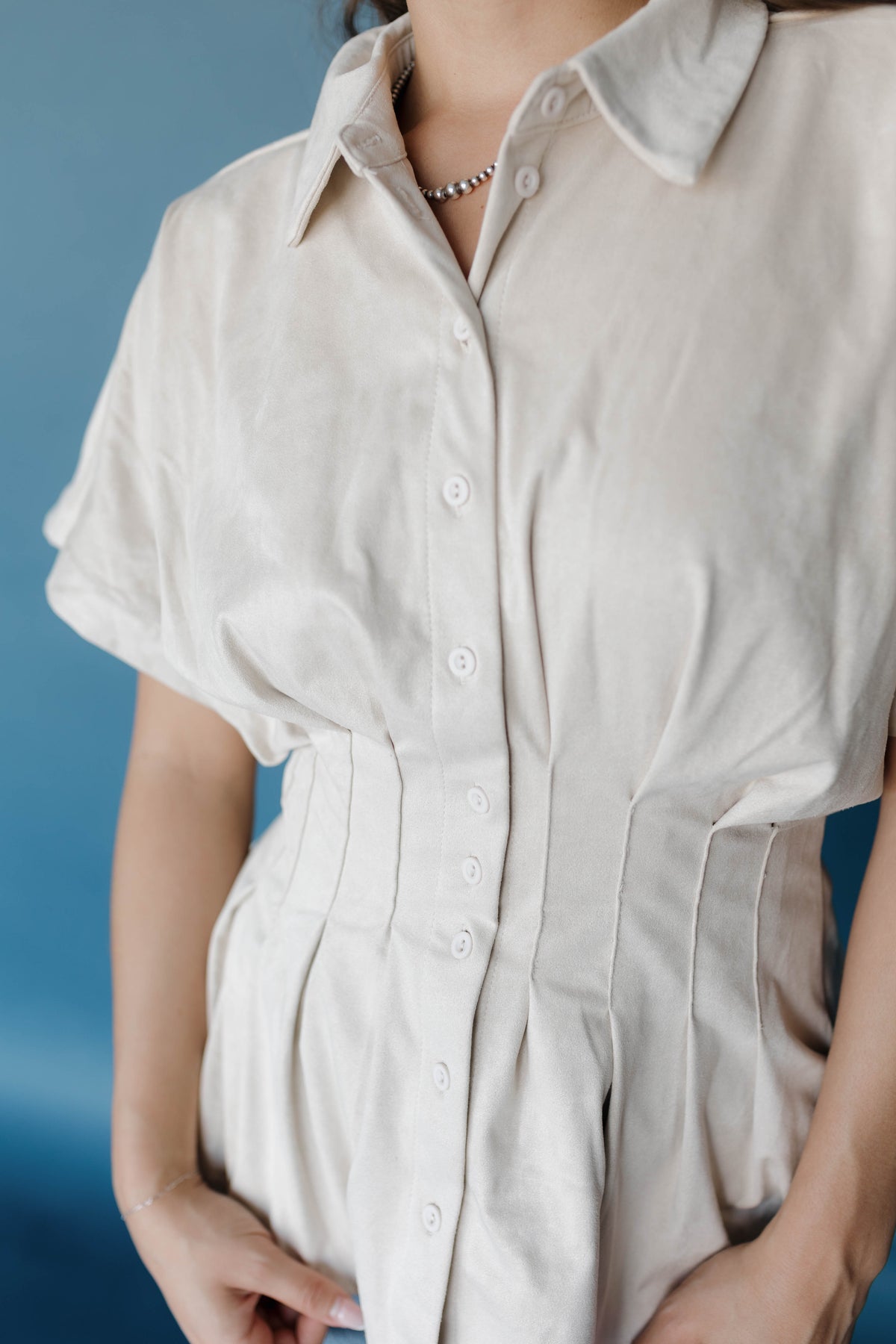 Golden Girl Blouse - Cream