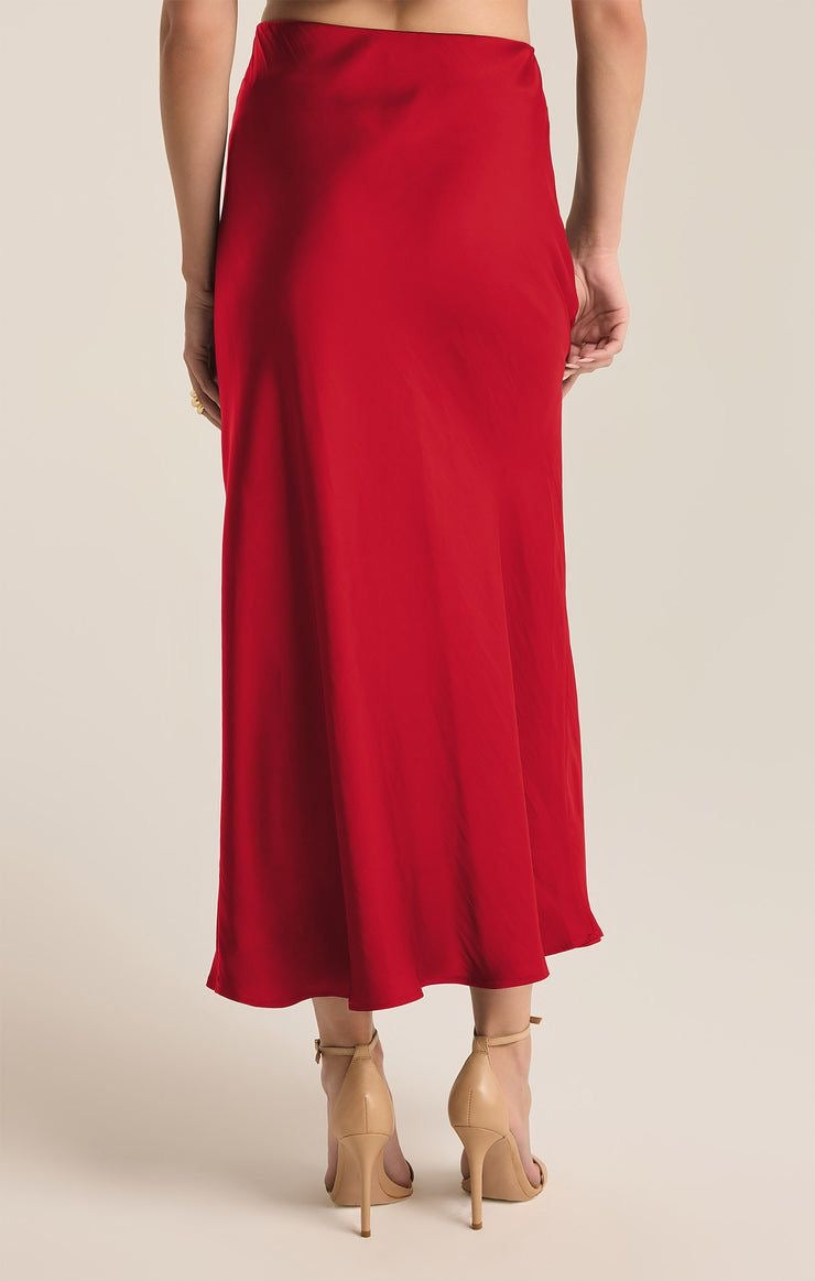 Old Money Satin Skirt