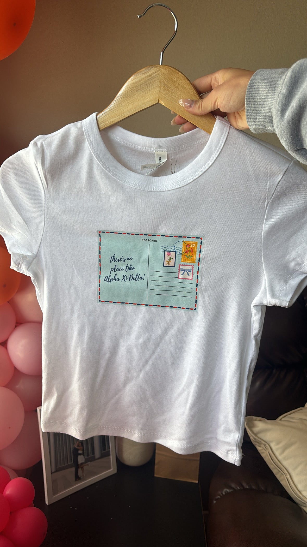 AXiD Postage Stamp Baby Tee