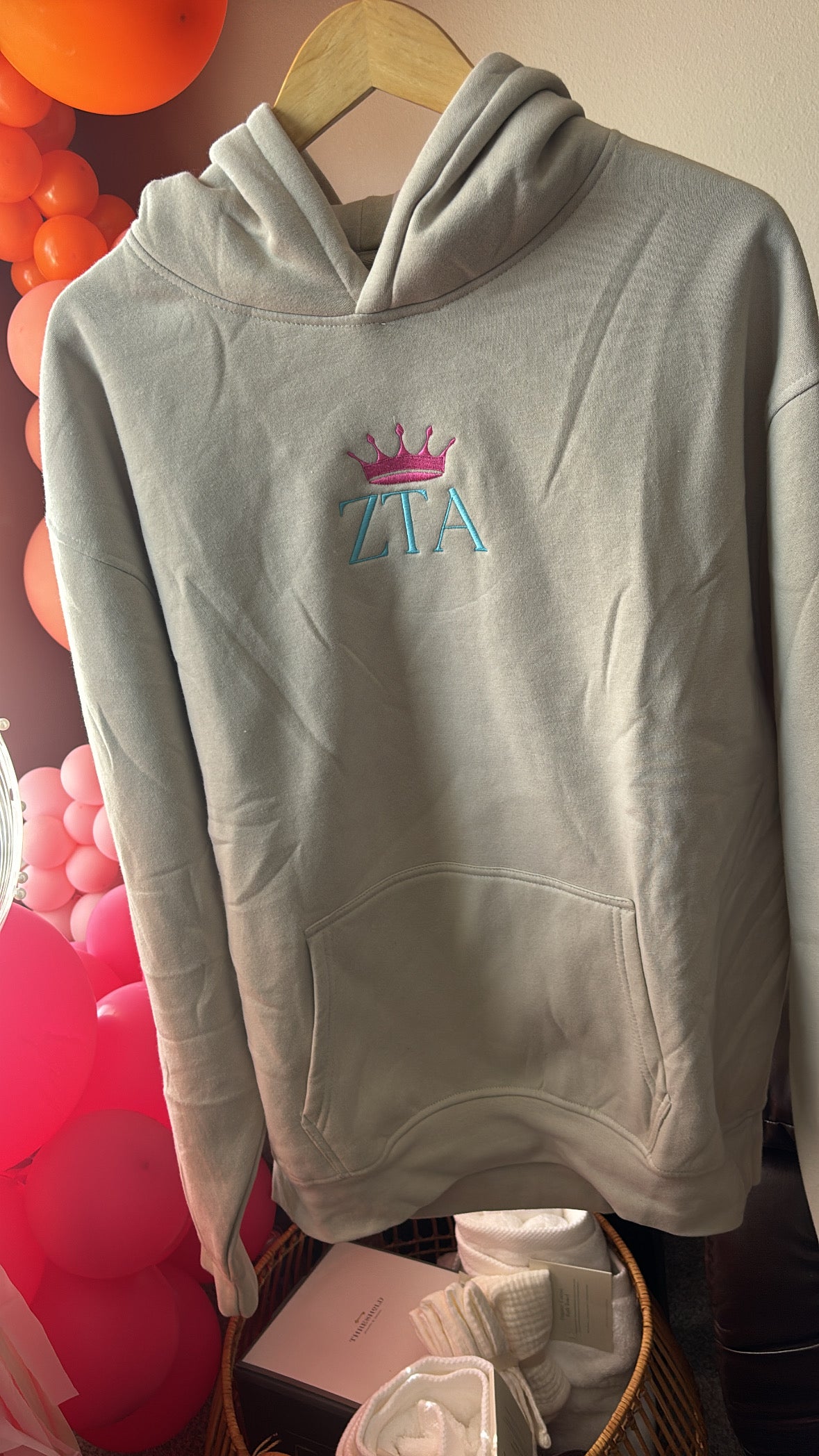 ZTA Embroidered Hoodie