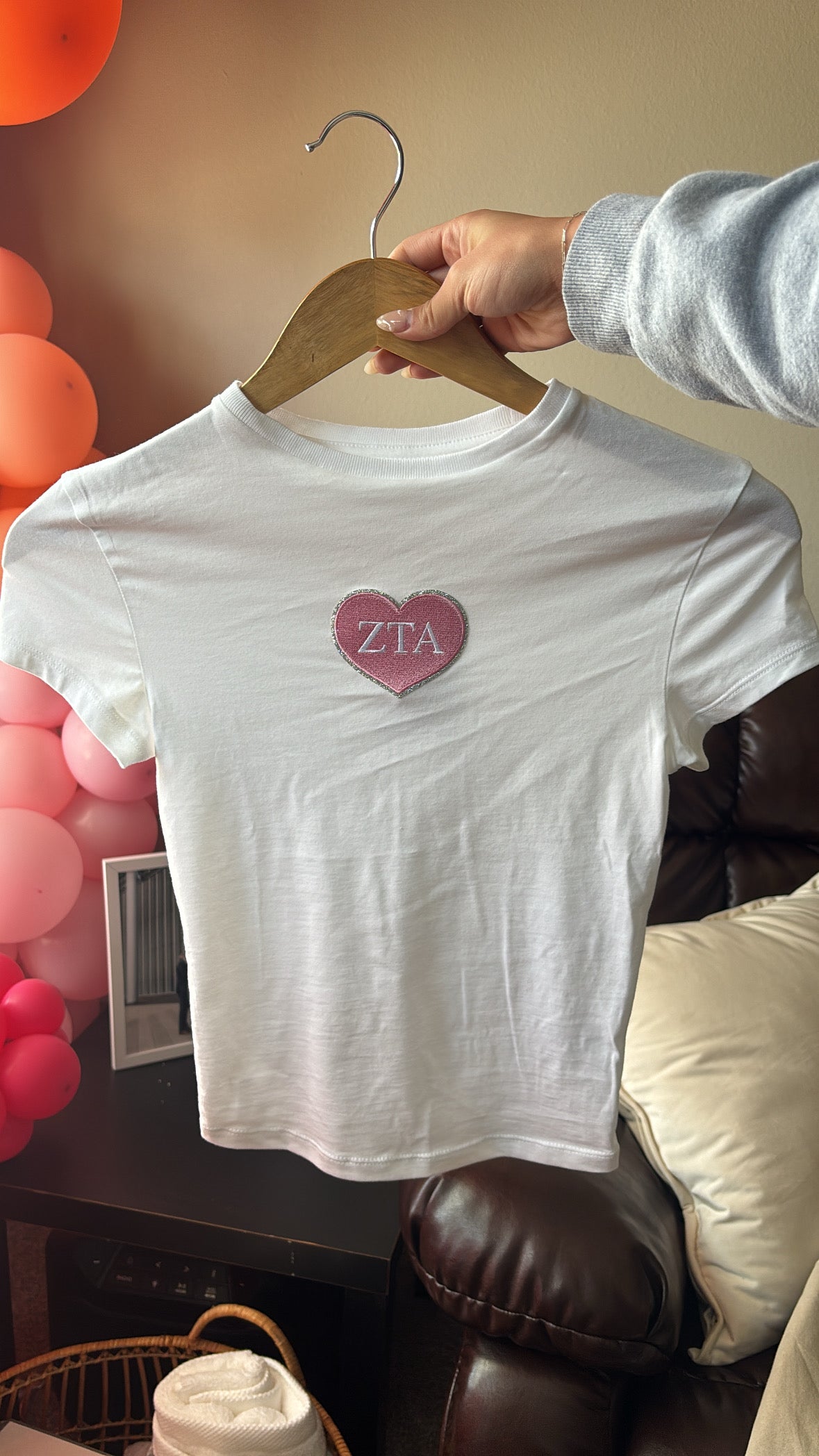Zeta Patch Baby Tee