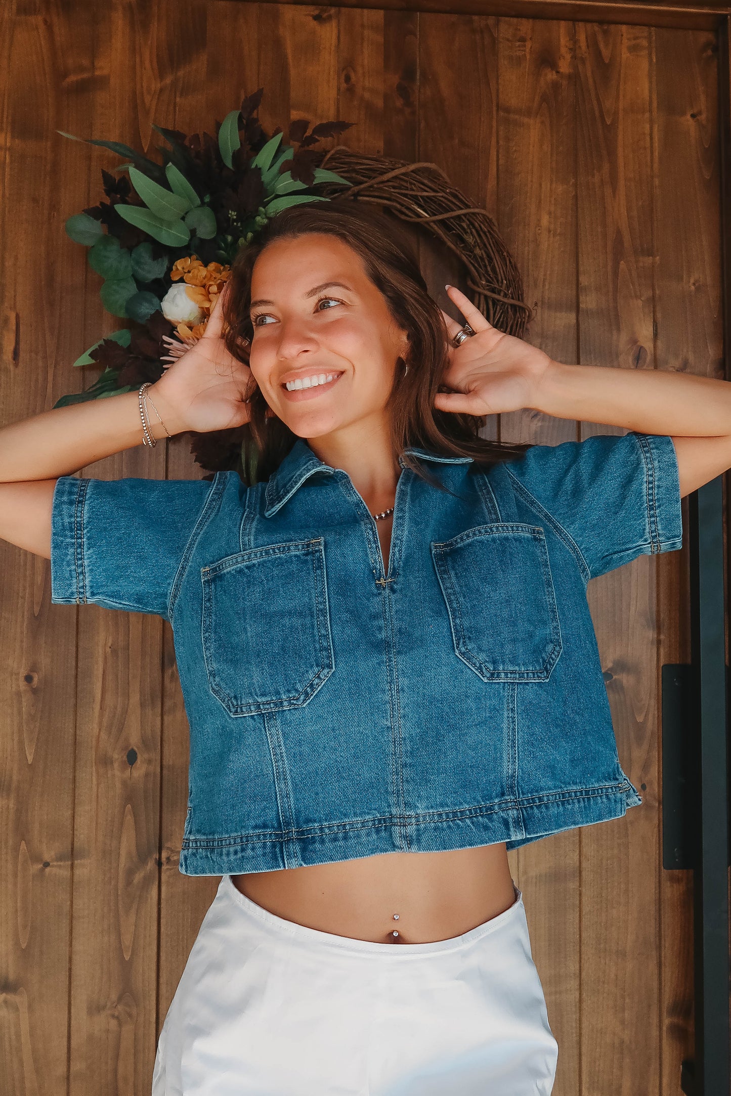 Ilia Denim Top