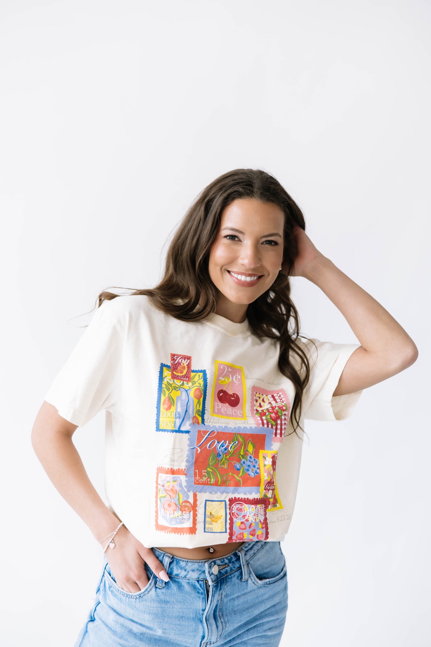 Fruit Stamp Graphic Tee
