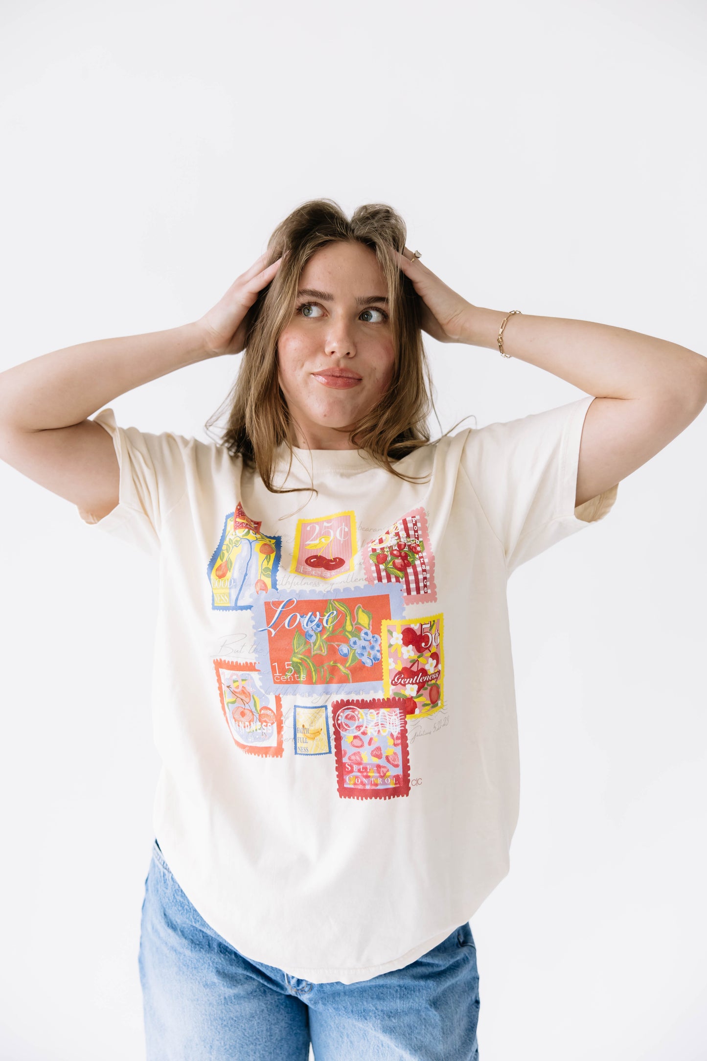 Fruit Stamp Graphic Tee