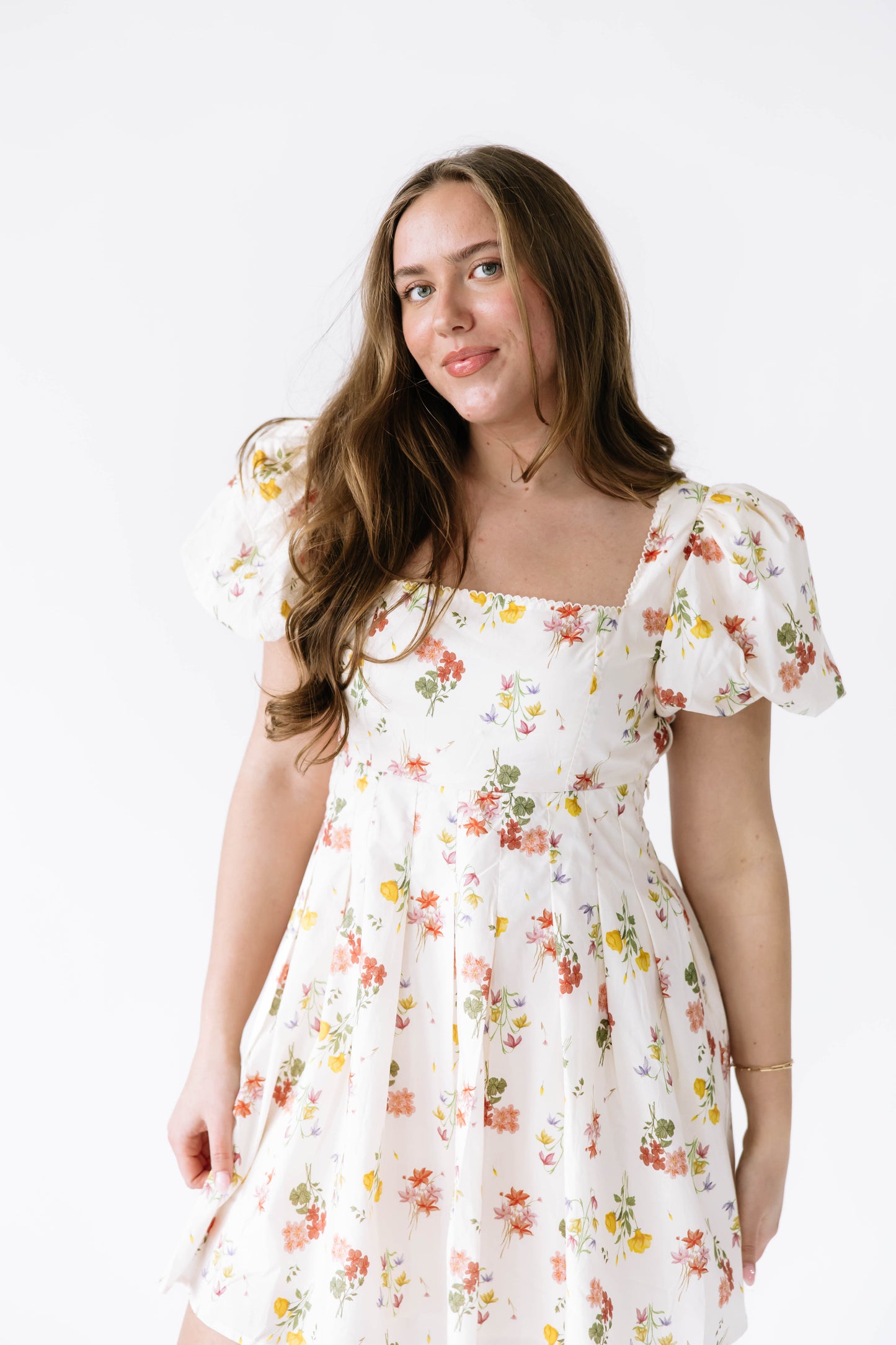 Flourishing Floral Dress