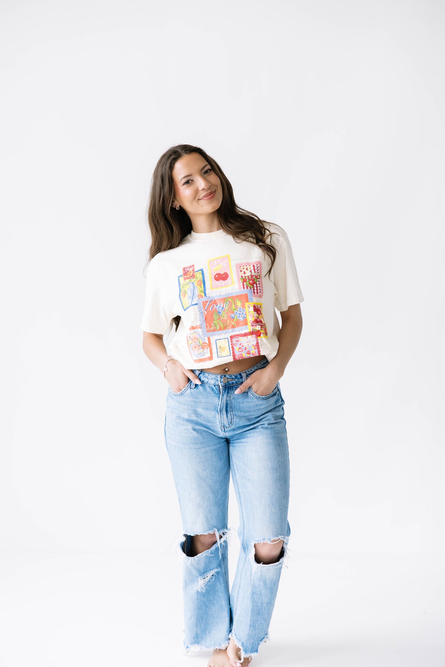 Fruit Stamp Graphic Tee