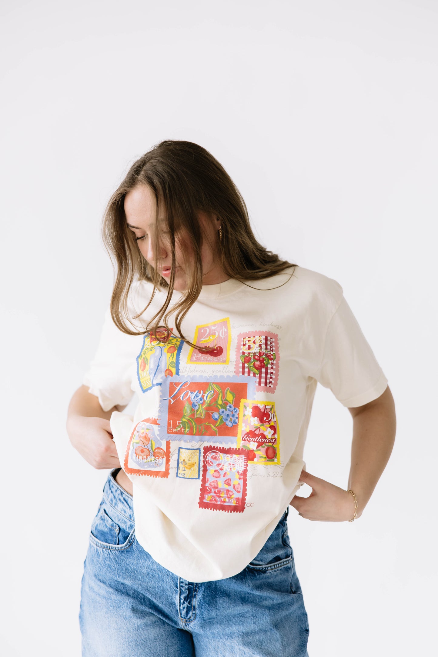 Fruit Stamp Graphic Tee