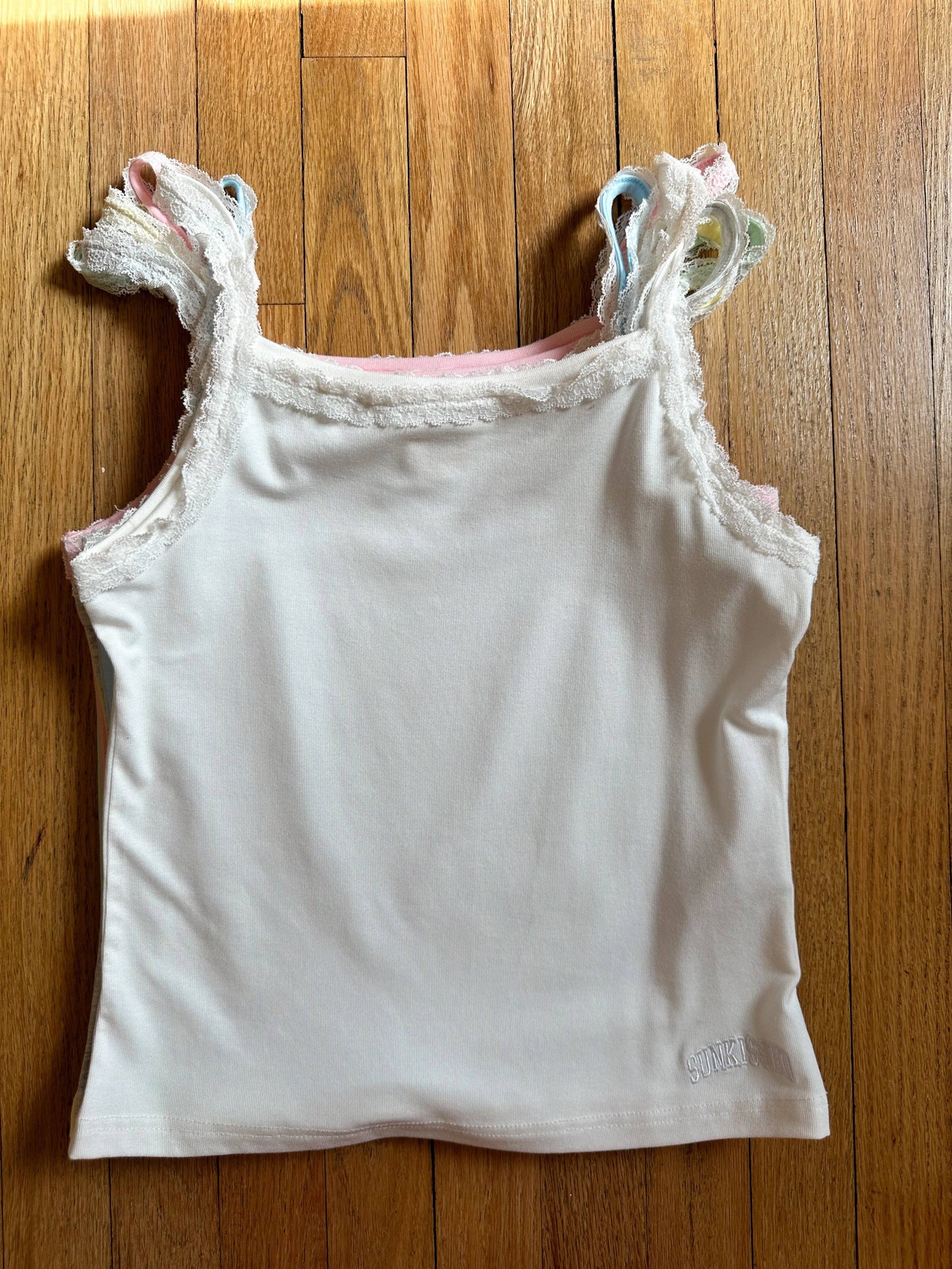 Retro Lace Americana Tank
