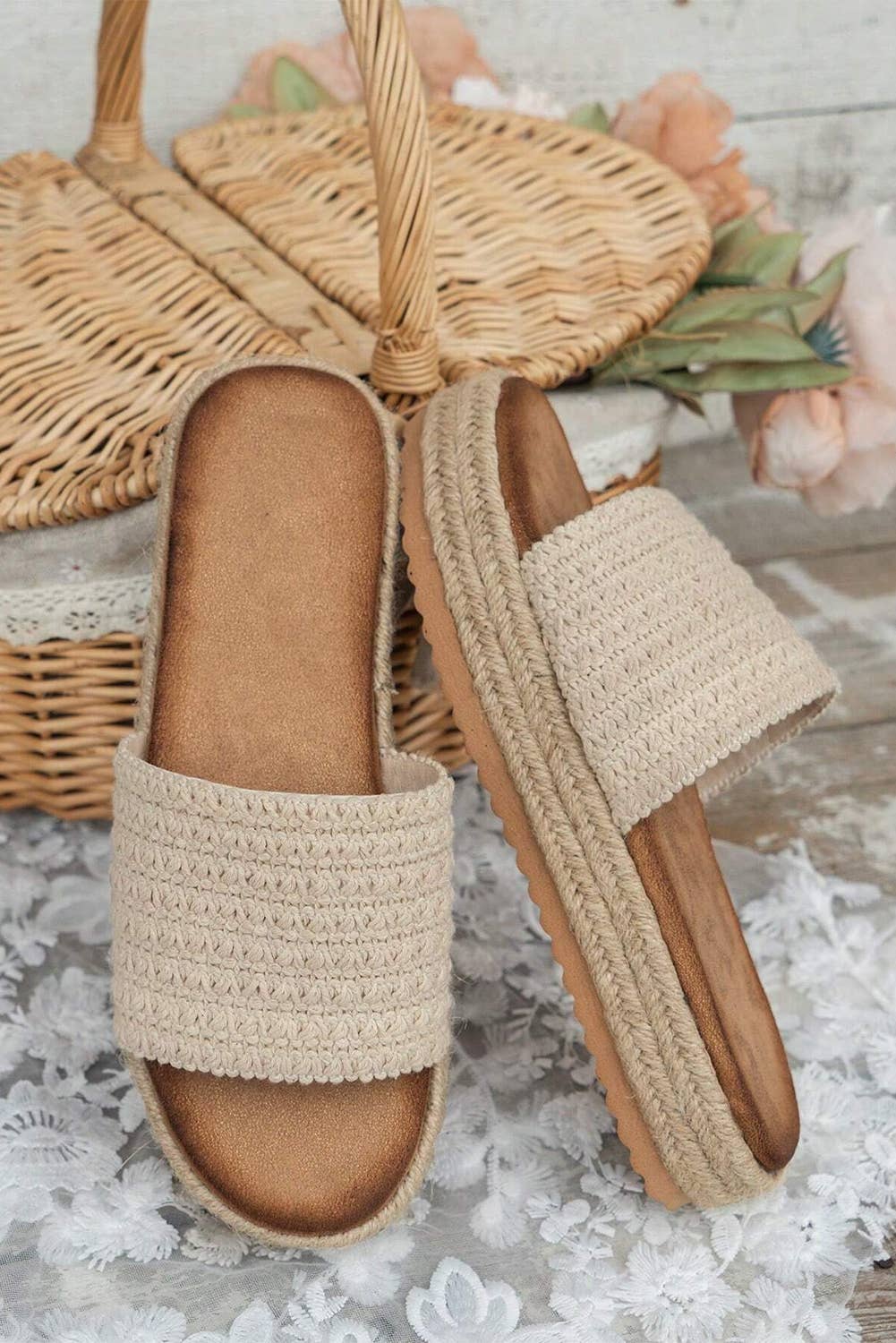 Boho Woven Sandals