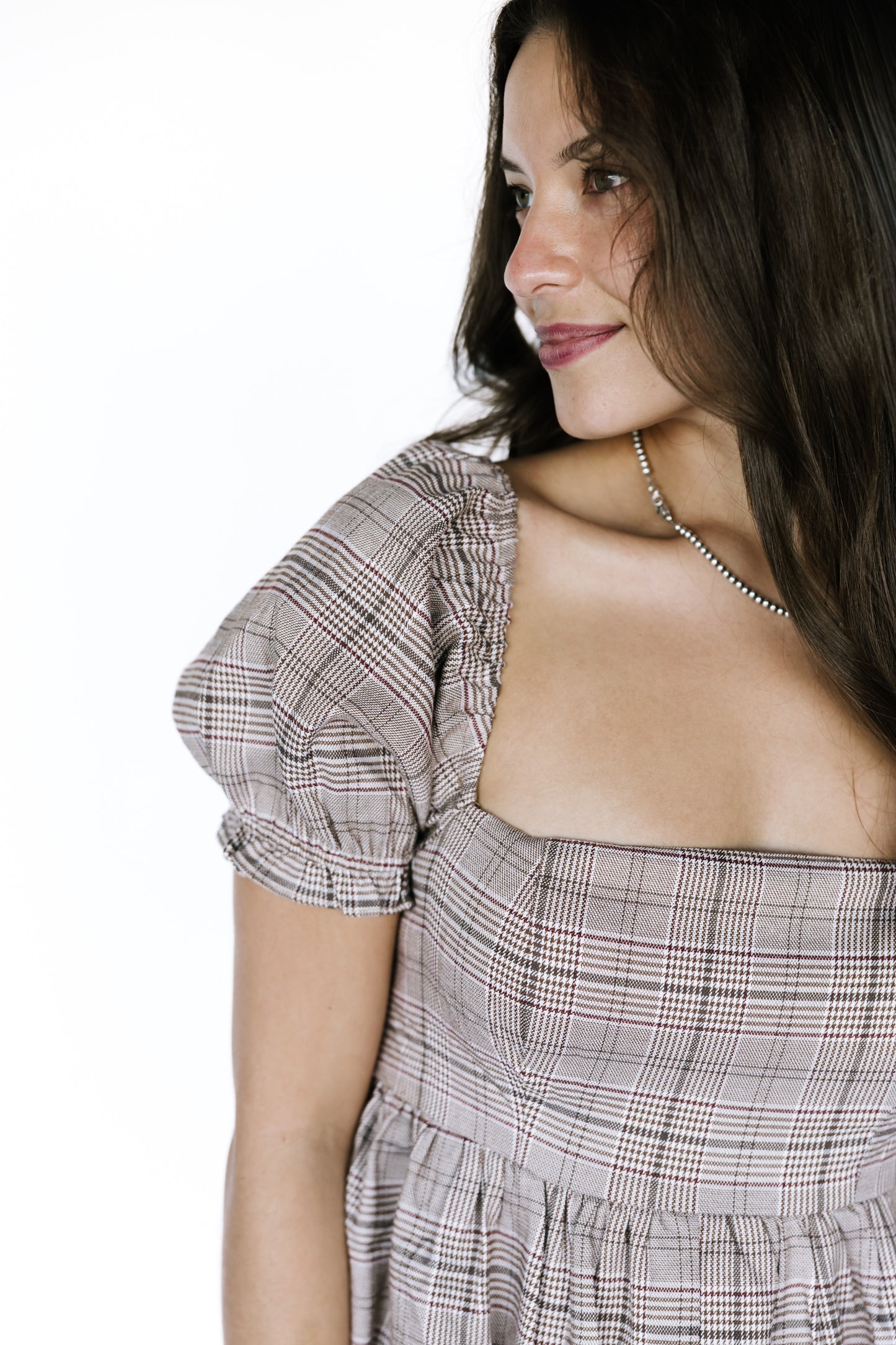 Falling for Plaid Romper