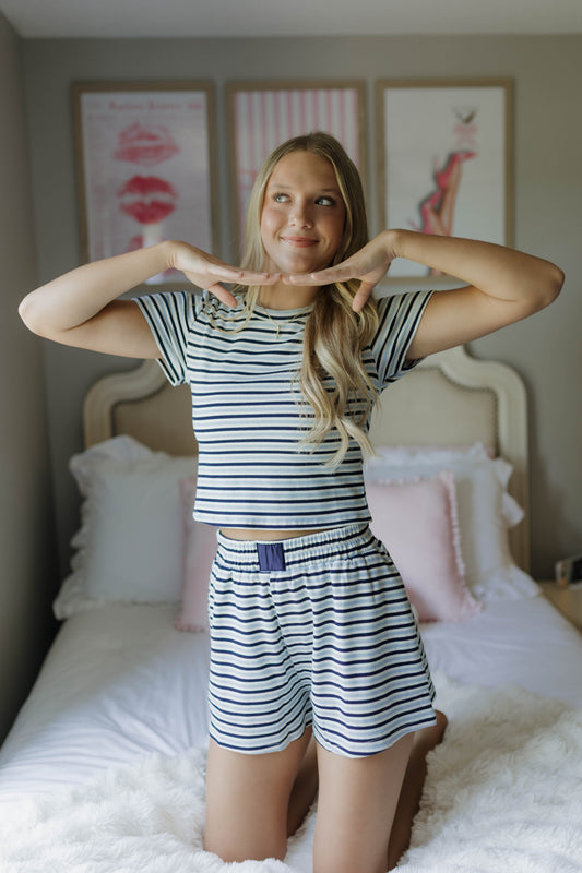 The Varsity Stripe Set
