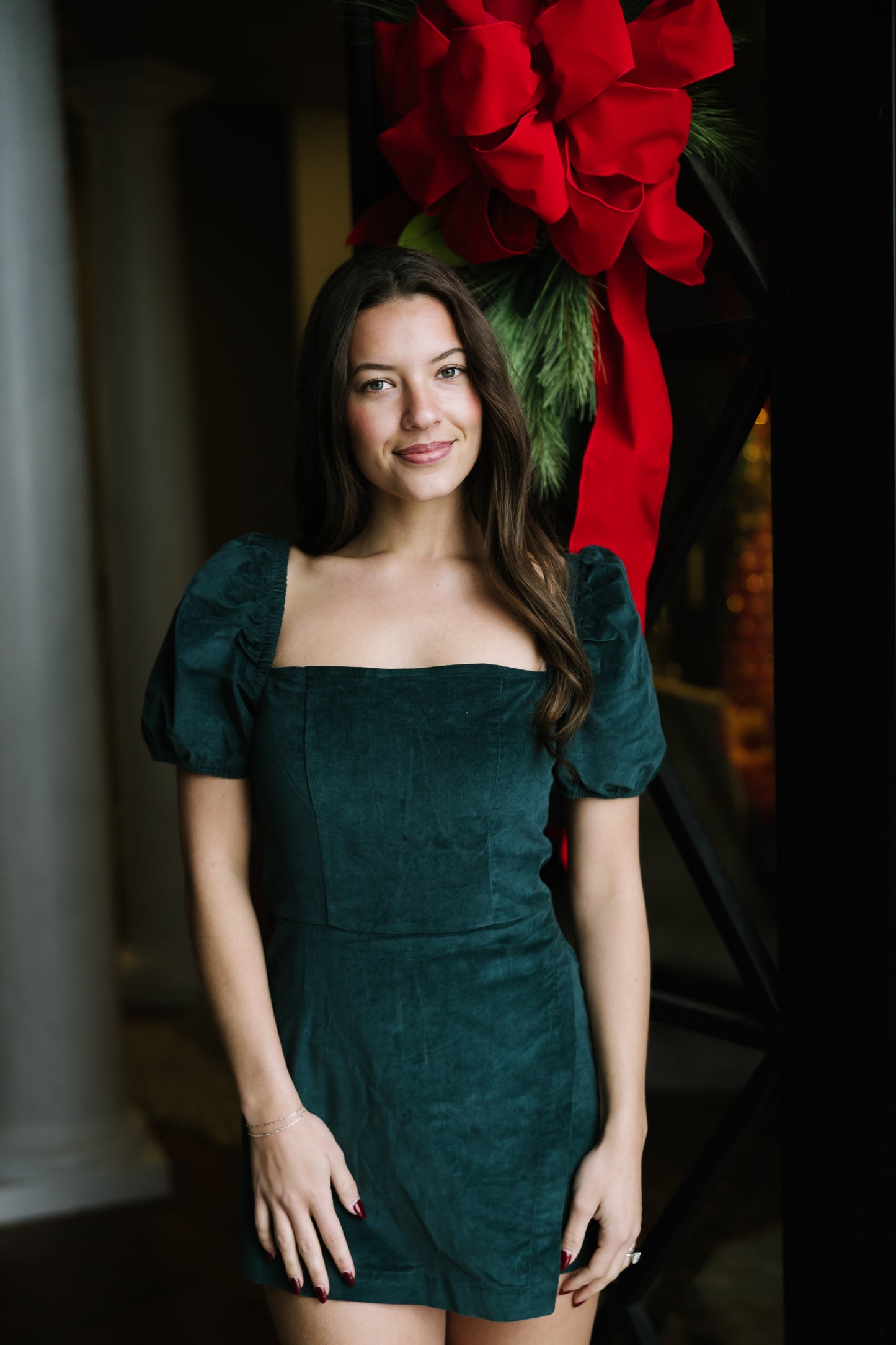 Royal Evergreen Romper