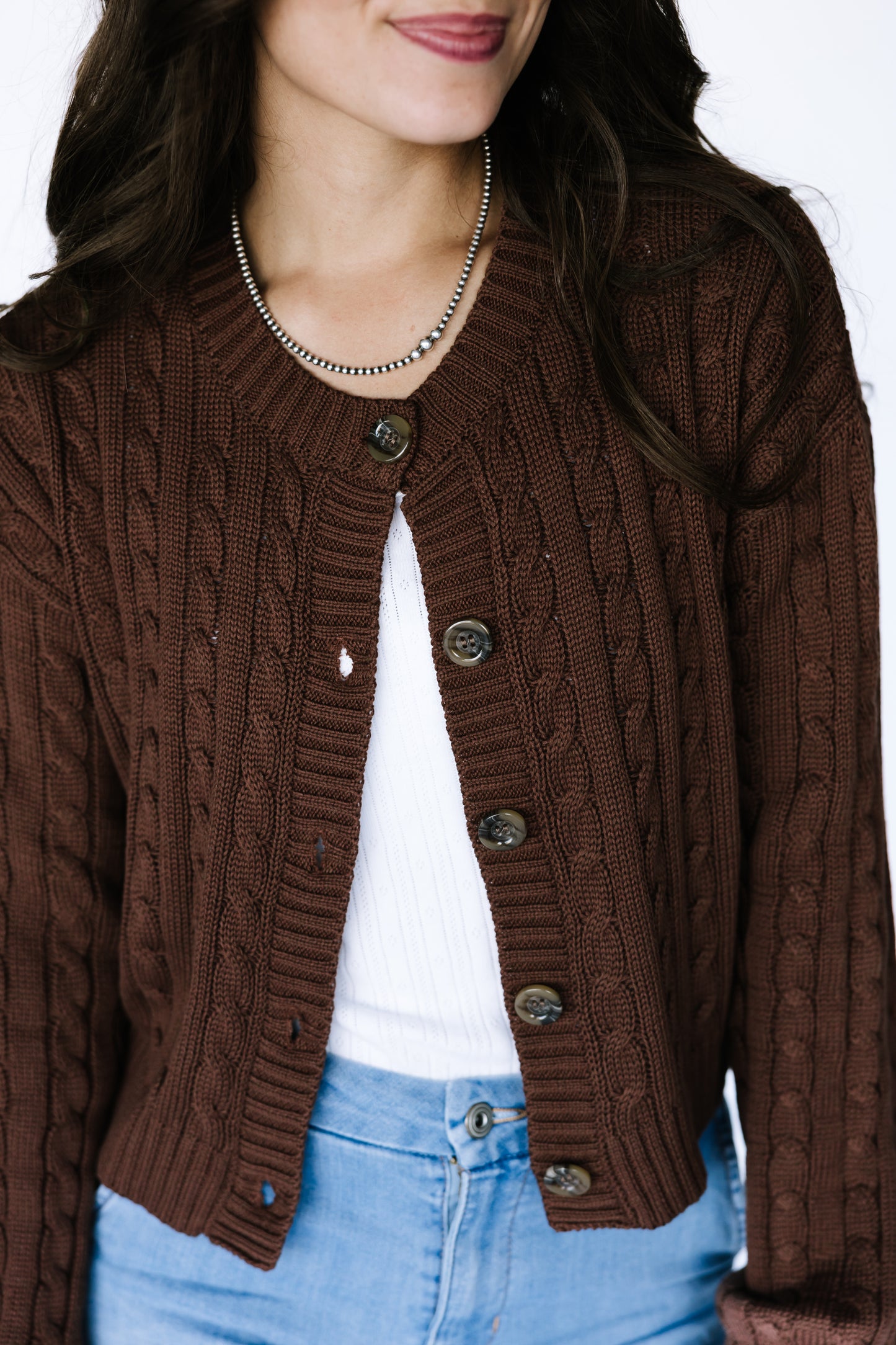 Chestnut Cozy Cardigan