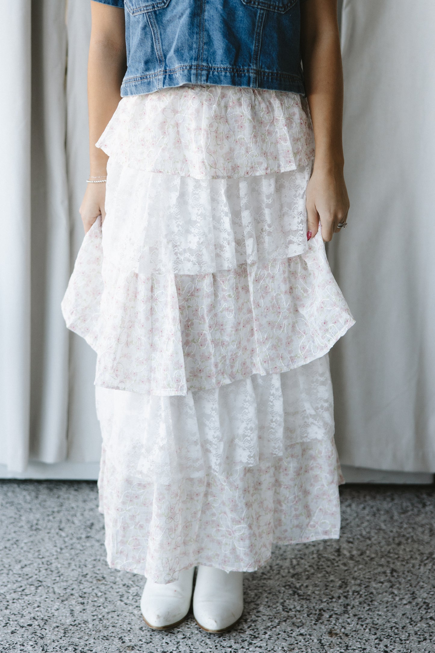 Chantilly Bloom Skirt