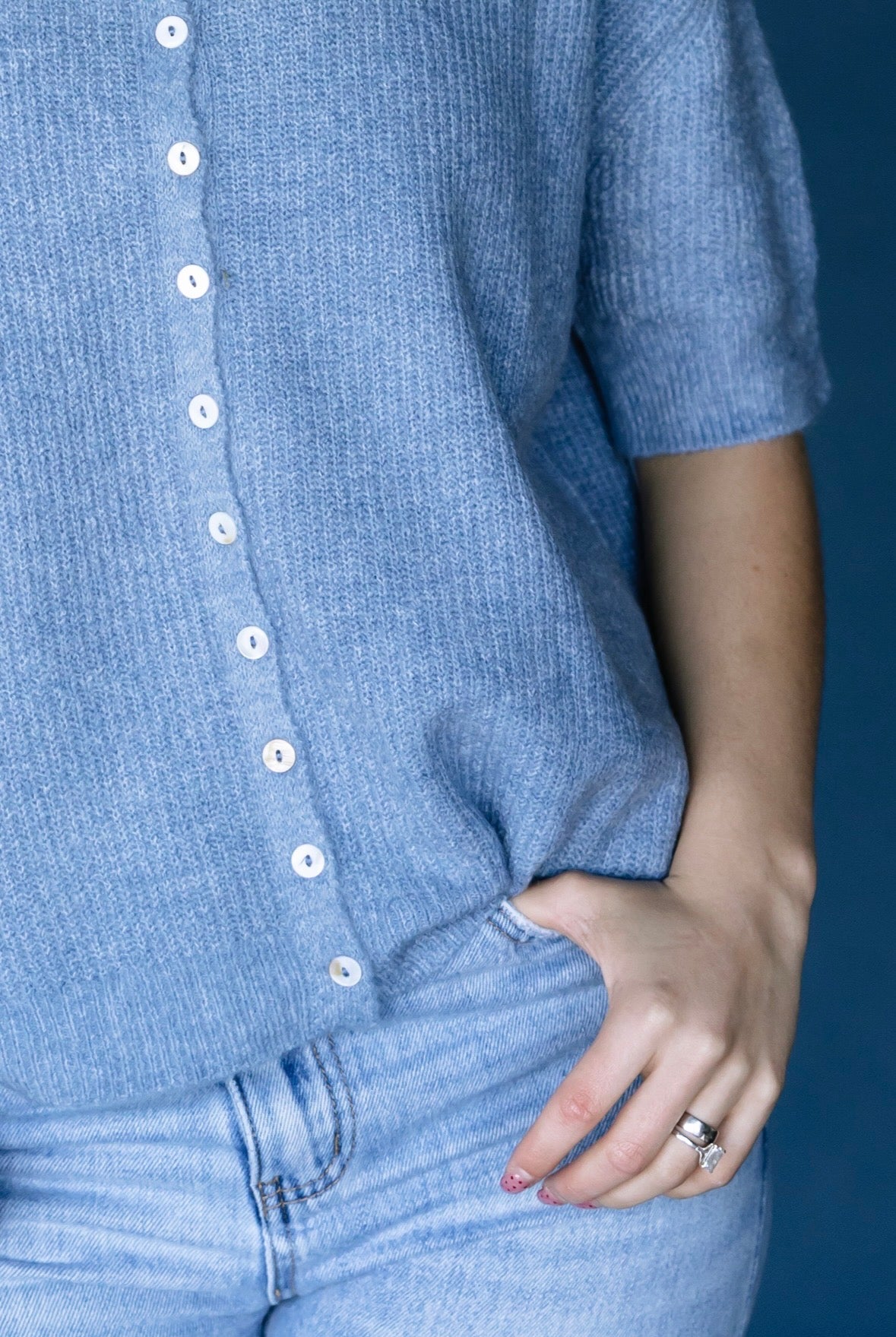 Pearly Water Cardigan