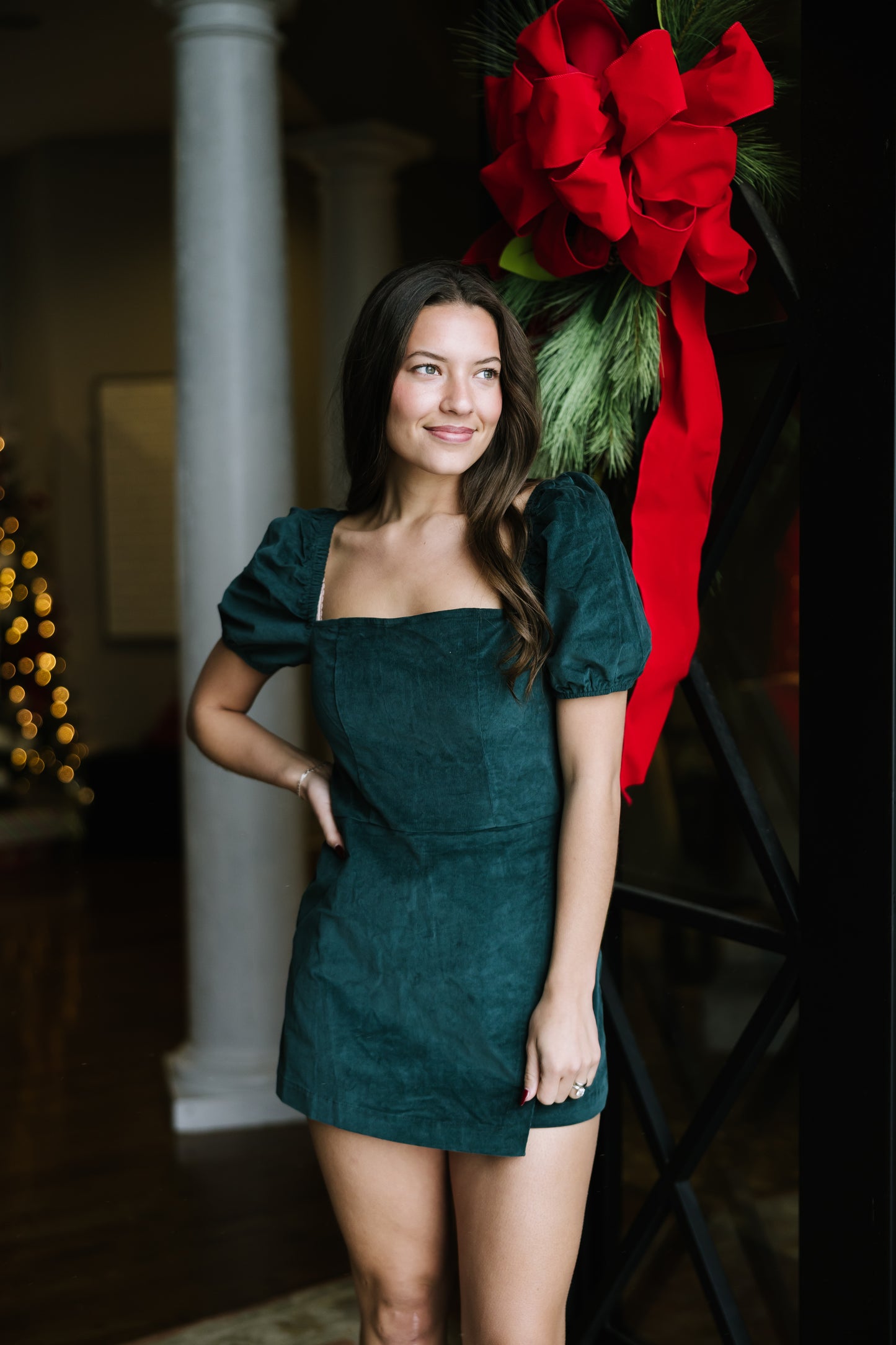 Royal Evergreen Romper