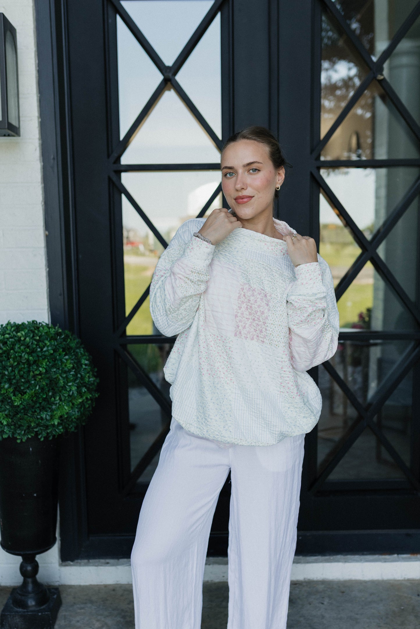 Heirloom Quilt Mockneck