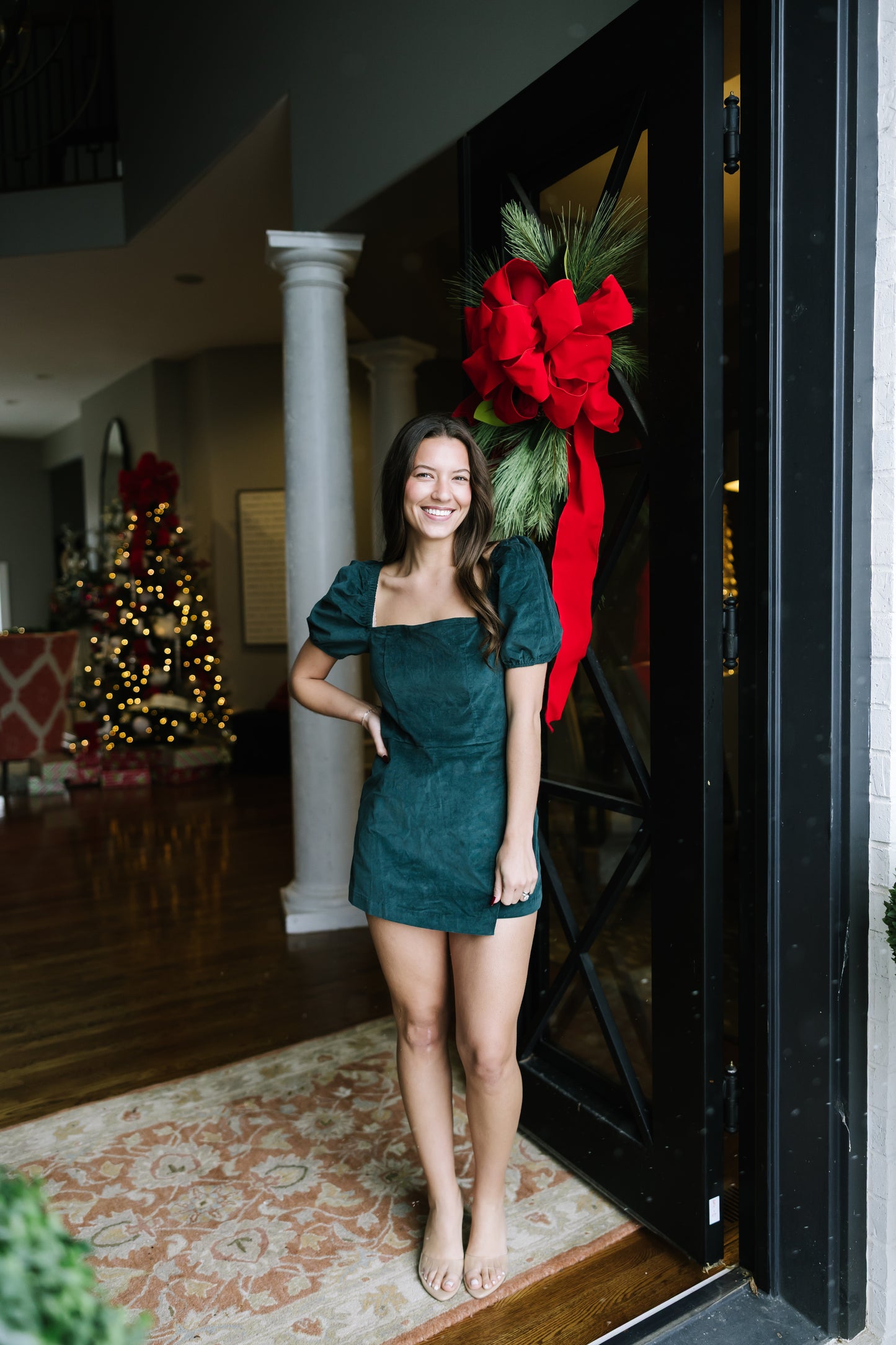 Royal Evergreen Romper