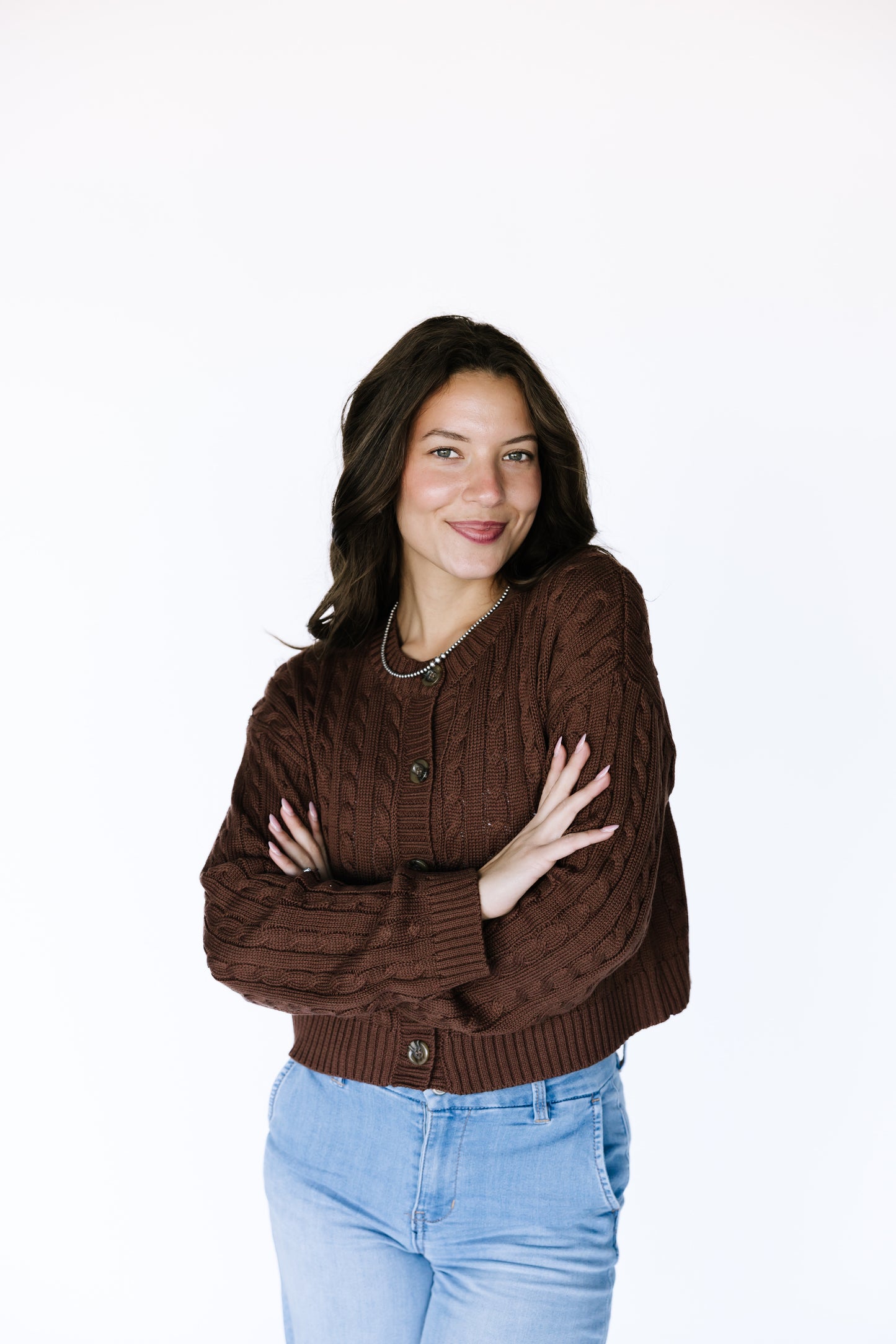 Chestnut Cozy Cardigan