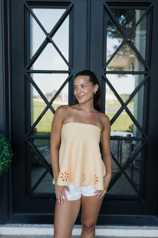 Creamsicle Bloom Top