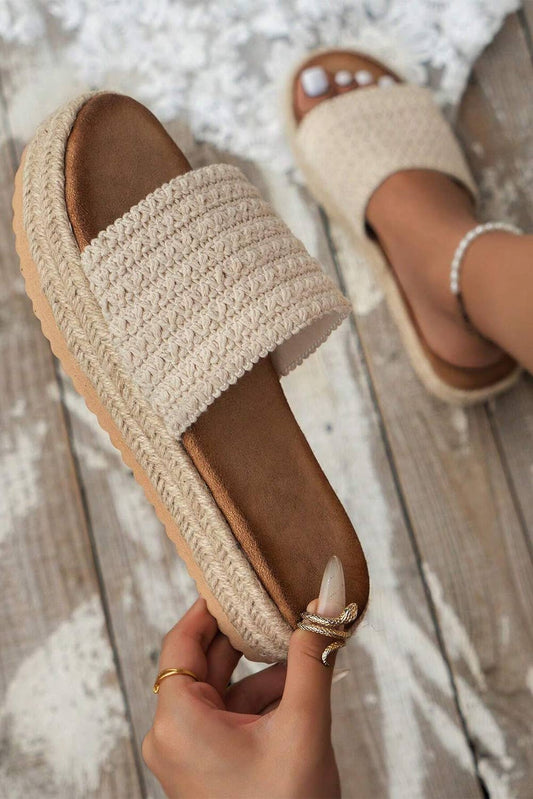 Boho Woven Sandals