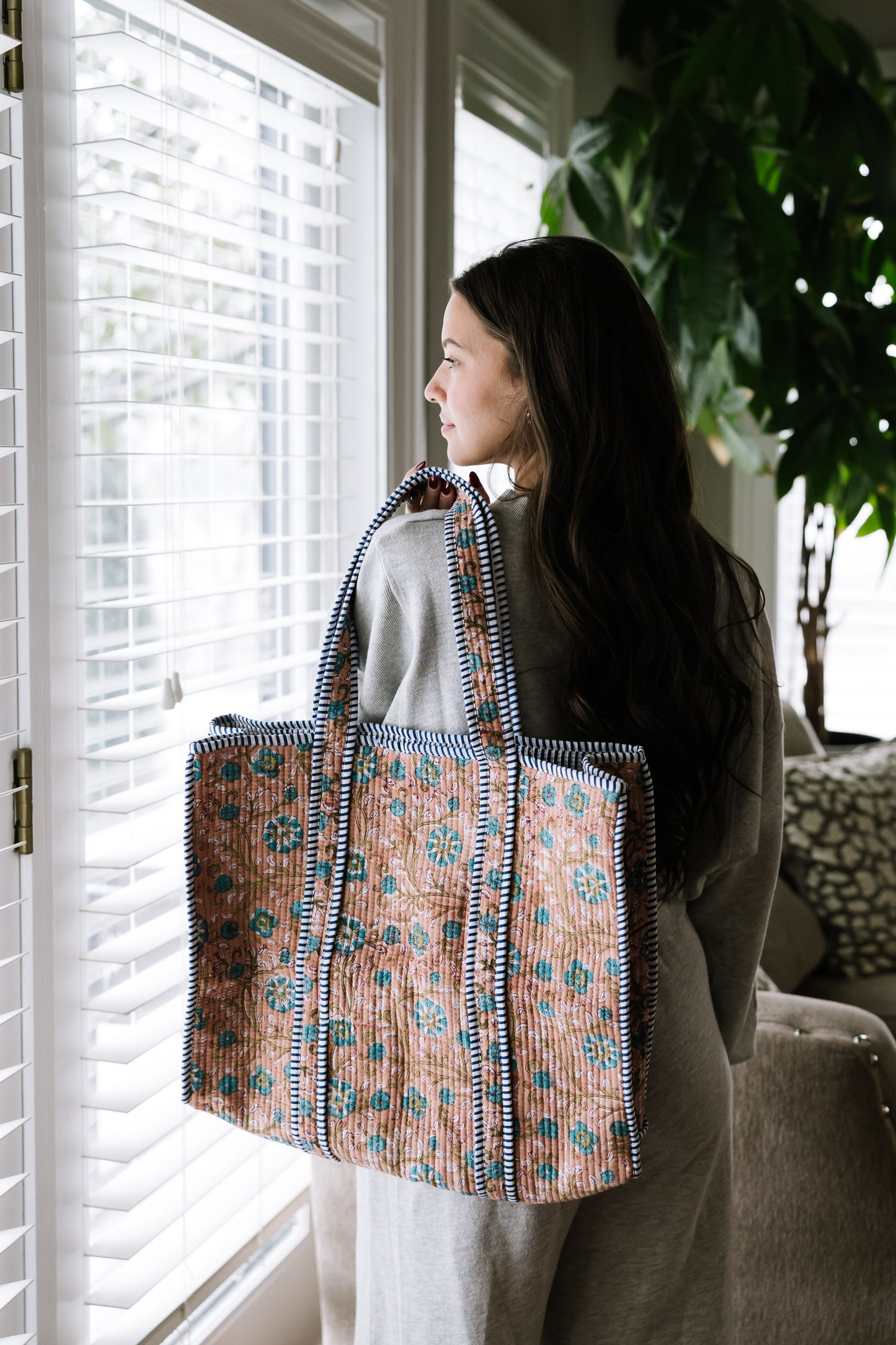 Citrus Traveler Tote