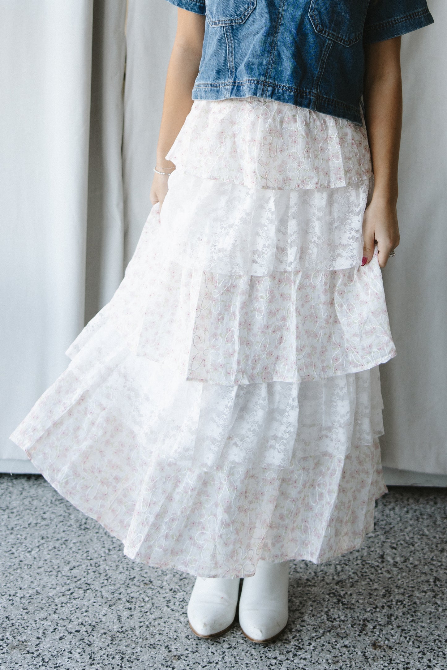Chantilly Bloom Skirt
