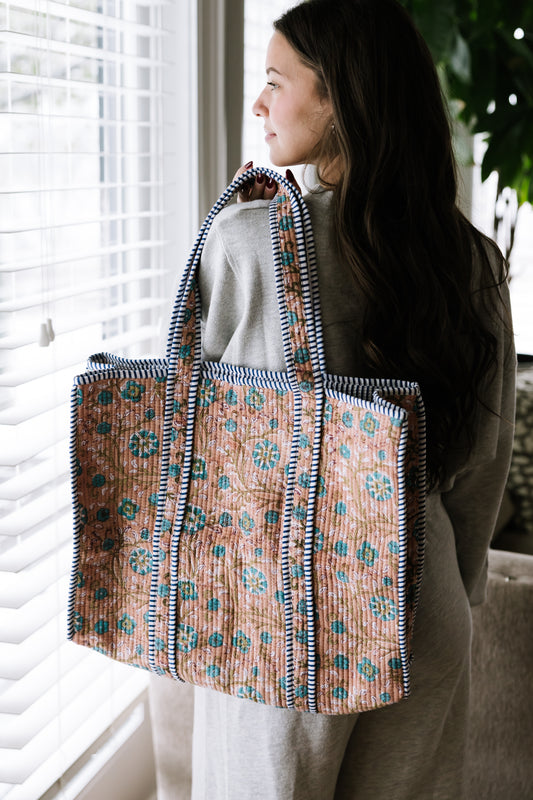 Citrus Traveler Tote