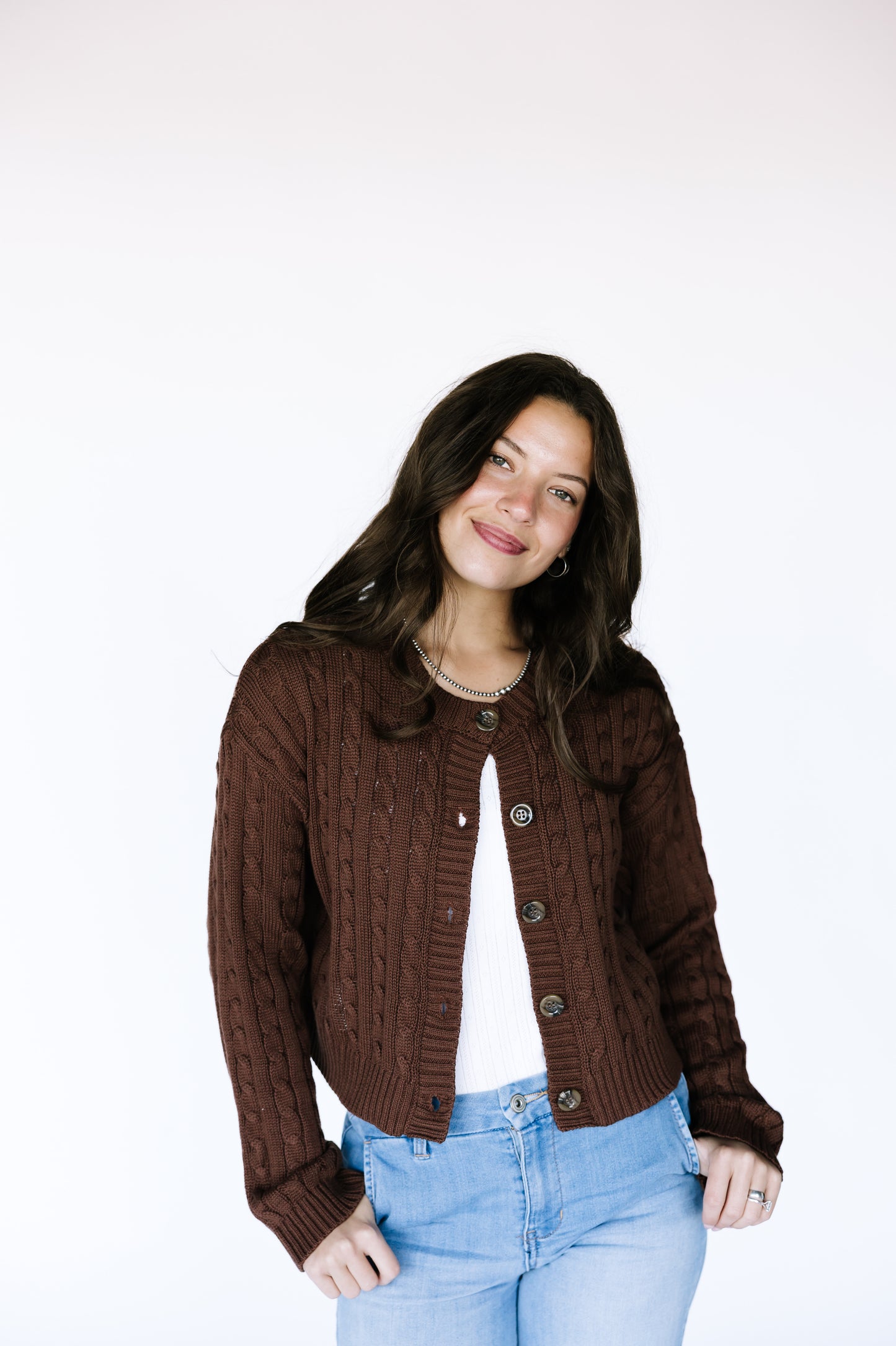 Chestnut Cozy Cardigan