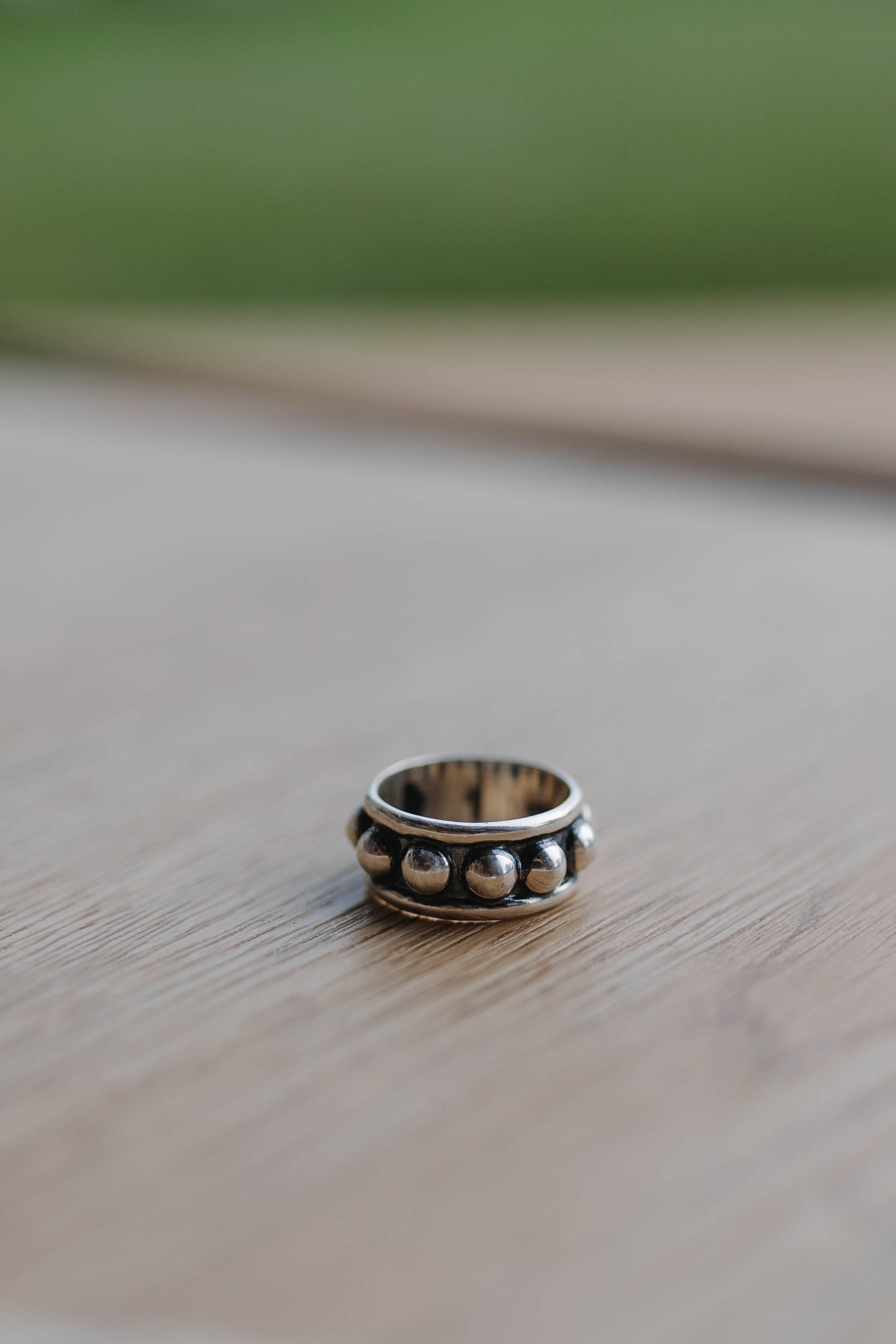 The Sterling Dot Ring