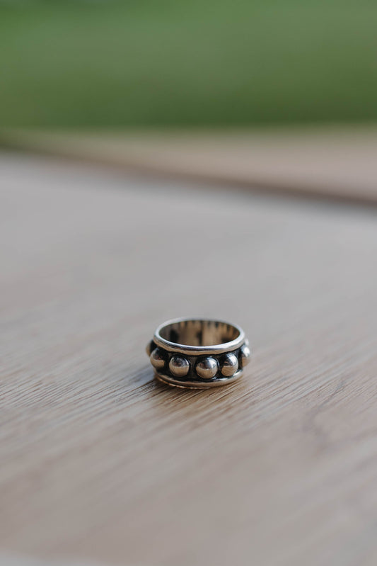 The Sterling Dot Ring