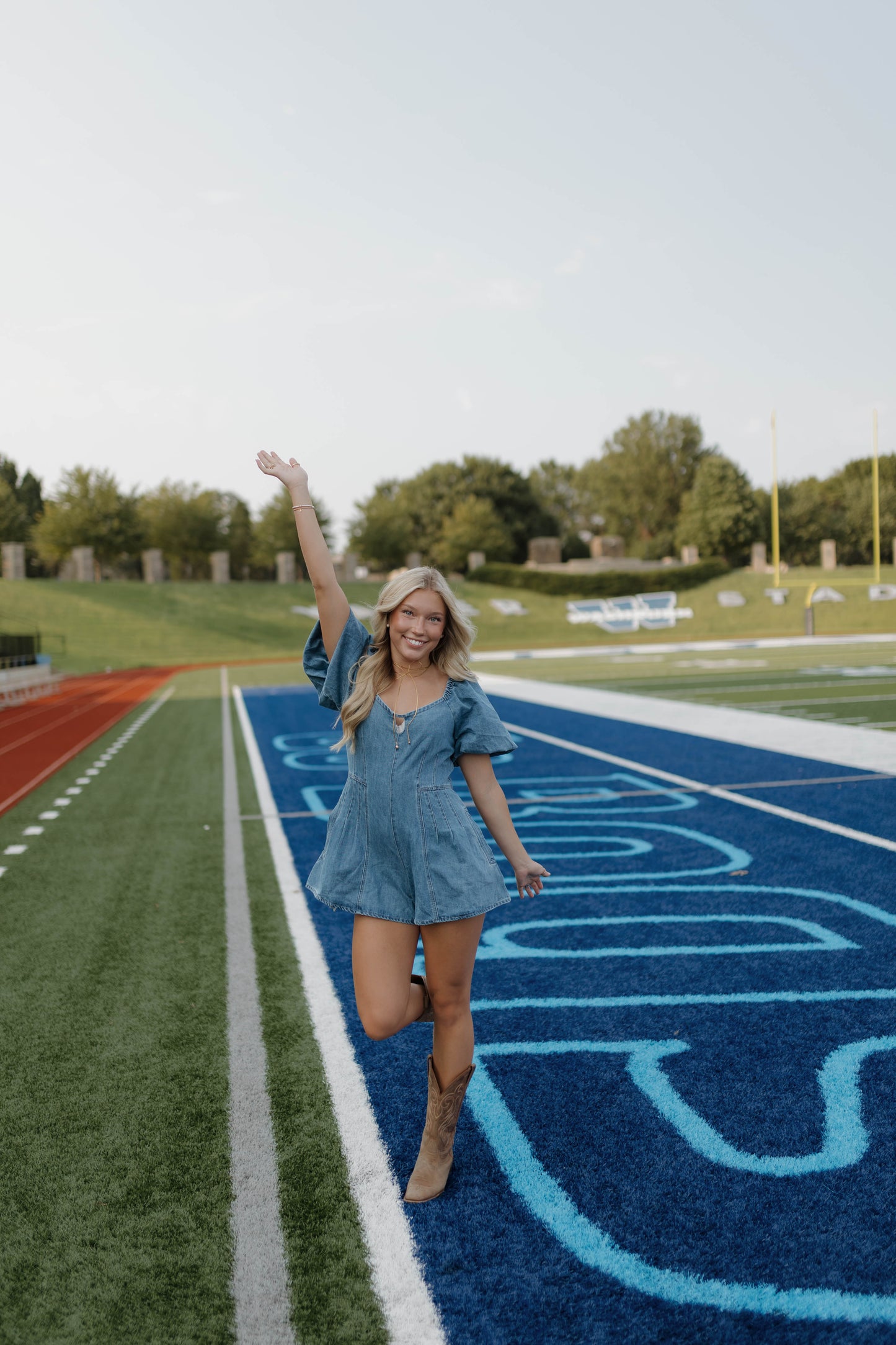 The Stadium Sweetheart Romper