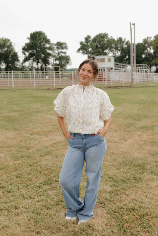 The Magnolia Blouse
