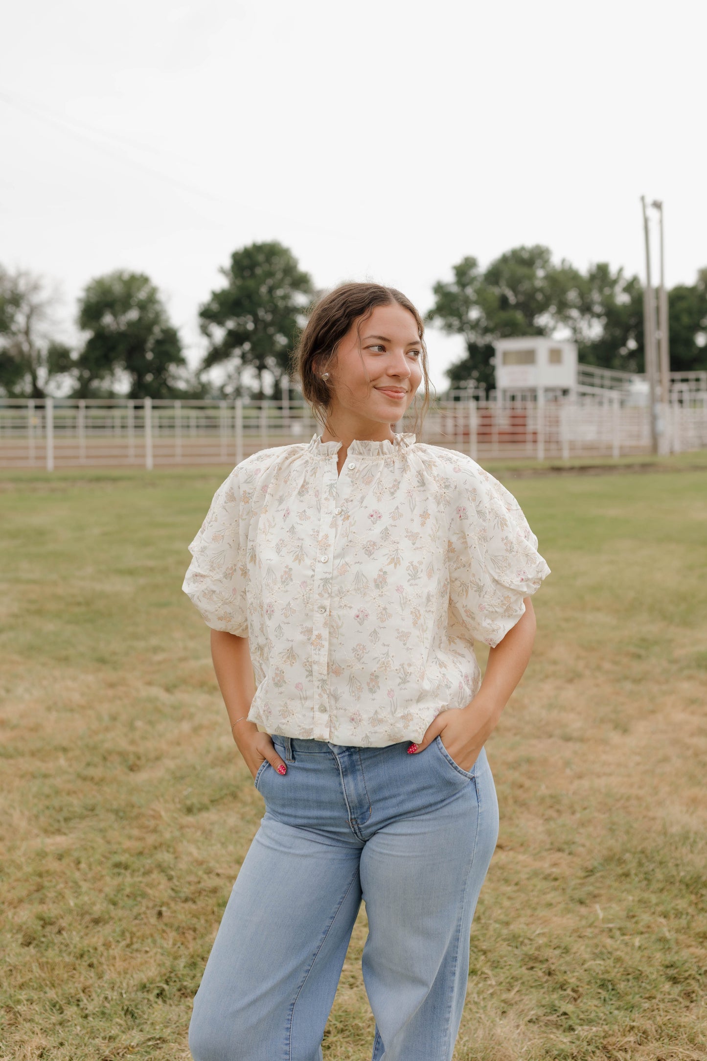 The Magnolia Blouse