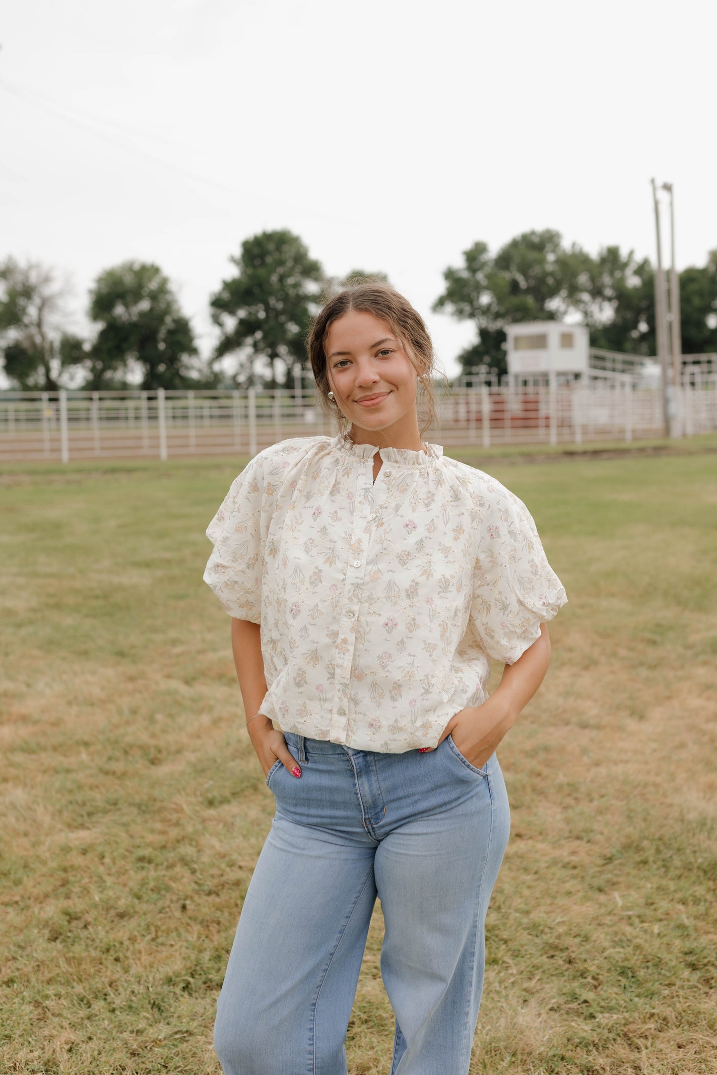 The Magnolia Blouse