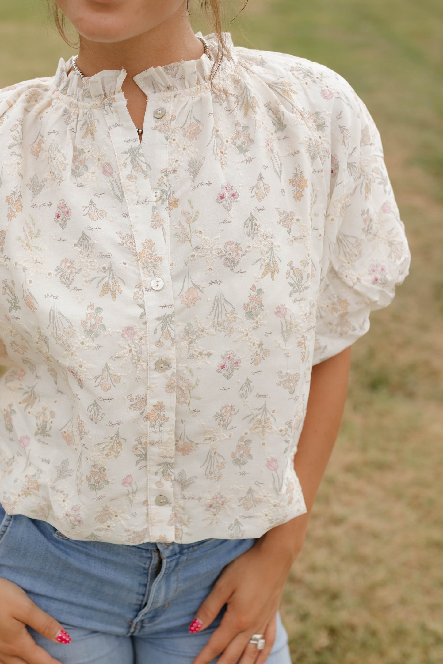 The Magnolia Blouse