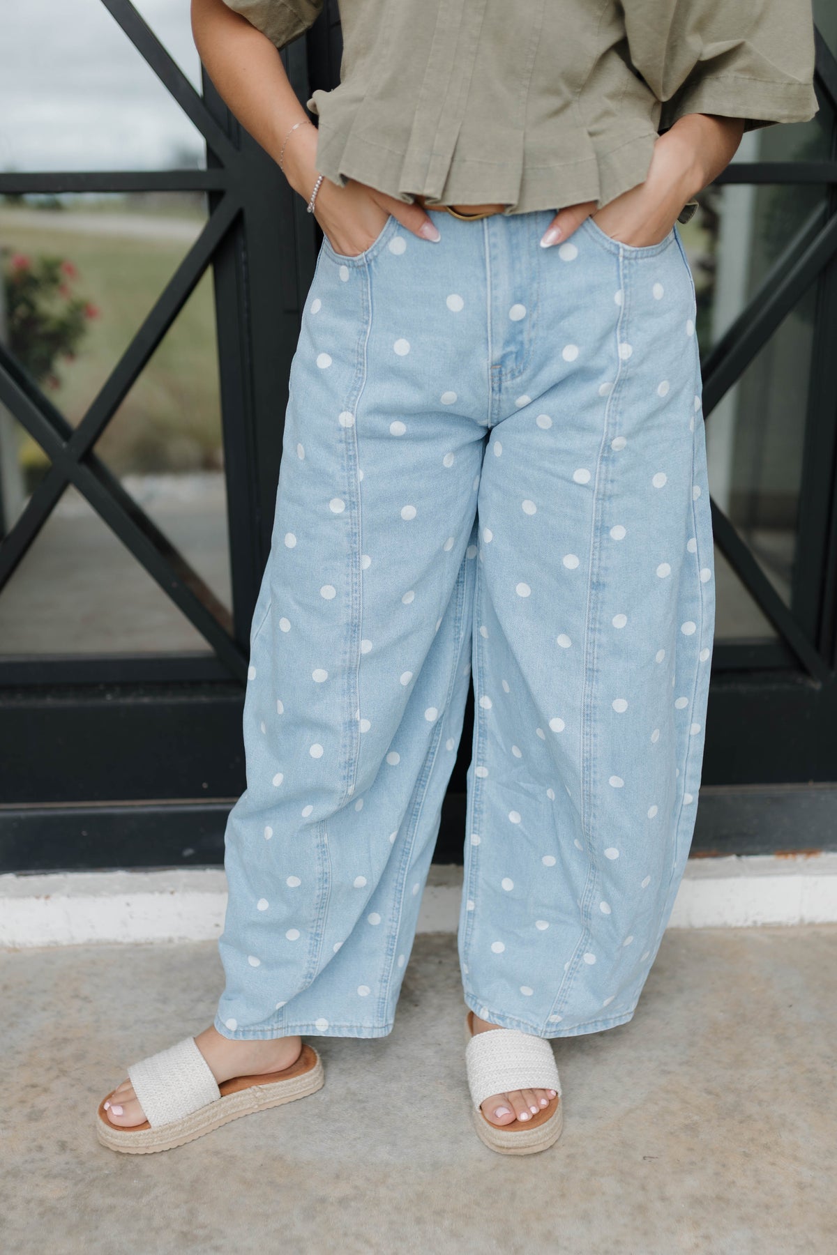 The Dottie Barrel Denim