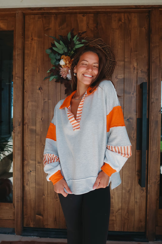 Sutton Stripe Sweater