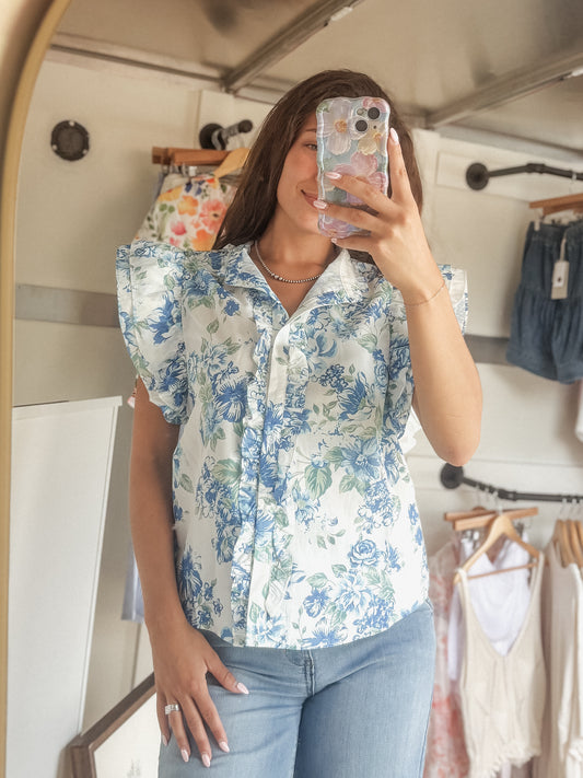 The Blue Ivy Top